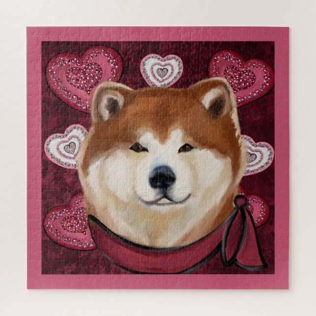 AKITA        JIGSAW PUZZLE (Vertical)