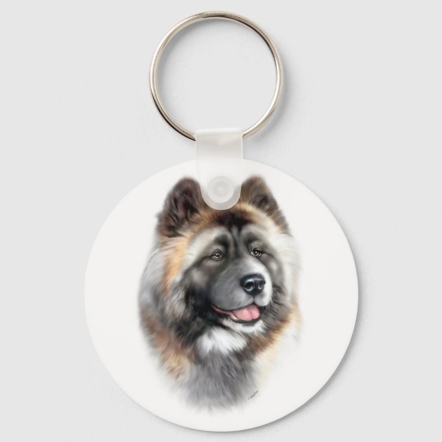 Akita Key Ring (Front)