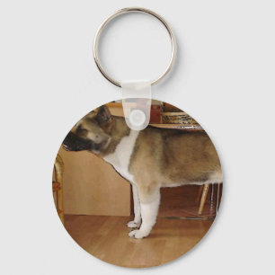 Akita Key Ring