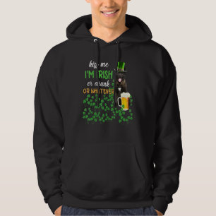 Akita Kiss Me I'm Irish Or Drunk Or Whatever Hoodie