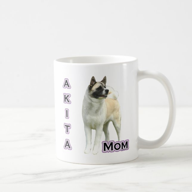 Akita Mum 4 Coffee Mug (Right)