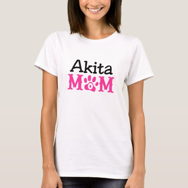 Akita Mum Apparel T-Shirt (Front)