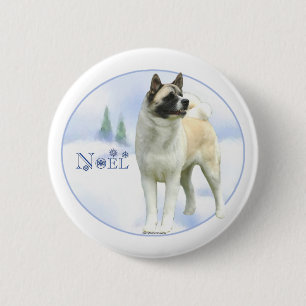 Akita Noel - Button