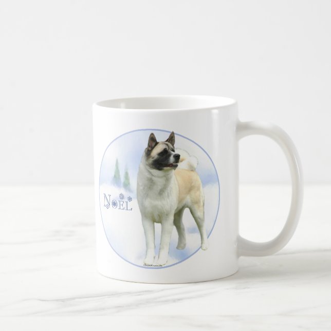 Akita Noel Mug (Right)