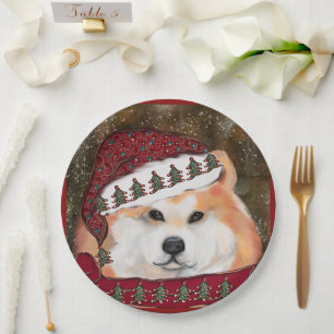 Akita Paper Plate