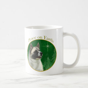 Akita Peace Coffee Mug