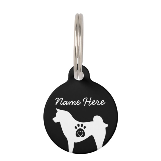 Akita Pet Tag (Front)