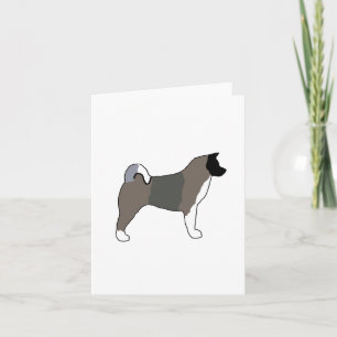 akita pinto black mask silo card