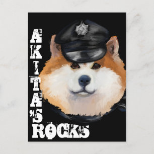 AKITA    POSTCARD