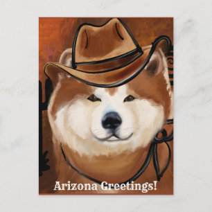 AKITA         POSTCARD