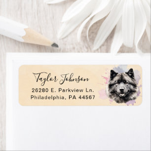 Akita Return Address Label