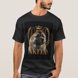 Akita Royal Dog Proud Japanese Dog Lovers T-Shirt