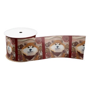 AKITA SATIN RIBBON