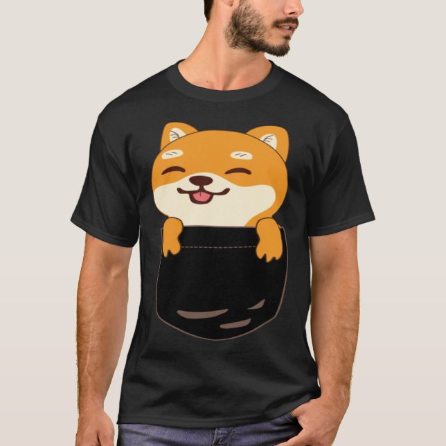 Akita Shiba Inu Cute Bag  for T-Shirt (Front)