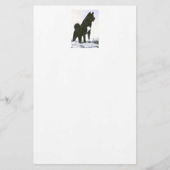 Akita Stationary Stationery (Front)