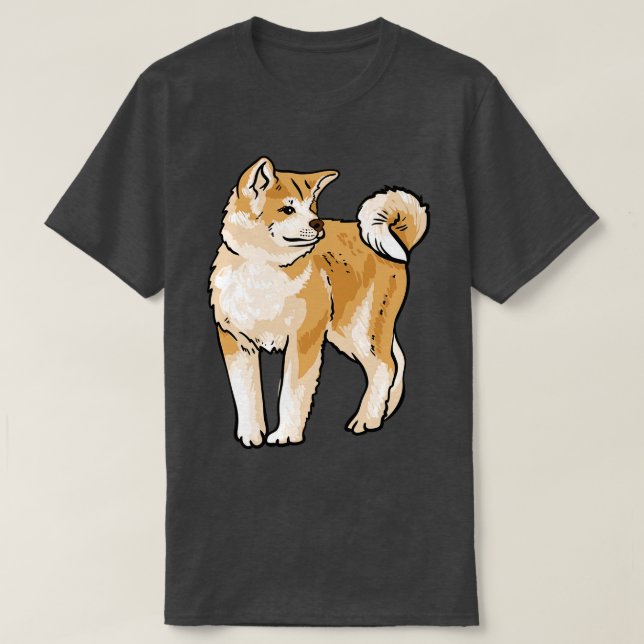 Akita T-Shirt (Design Front)