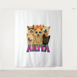 Akita tapestry
