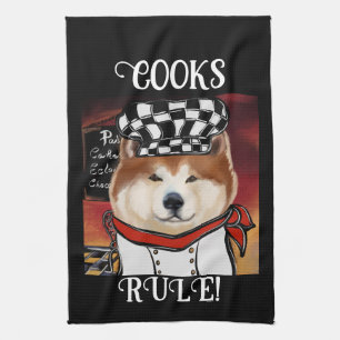 AKITA   TEA TOWEL