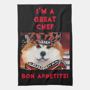 AKITA TEA TOWEL