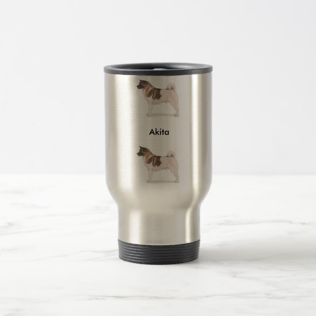 Akita Travel Mug (Center)