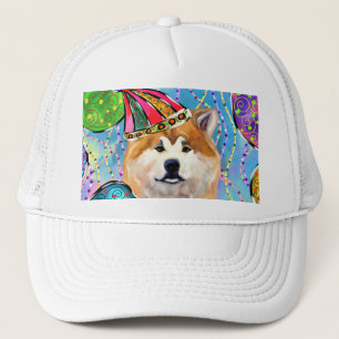 Akita  trucker hat