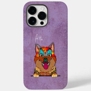 Akita Ugly Face iPhone 14 Pro Max Case