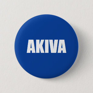 Akiva 6 Cm Round Badge