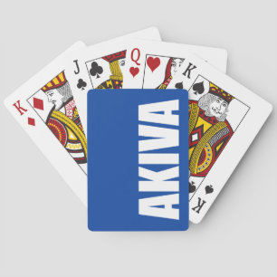 Akiva Playing Cards