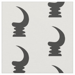 AKOBEN   War Horn   Symbol Of Vigilance Fabric