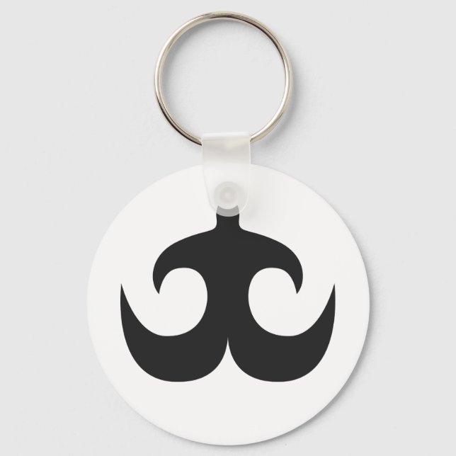 AKOKO NAN | symbol of nurturing and discipline Key Ring (Front)