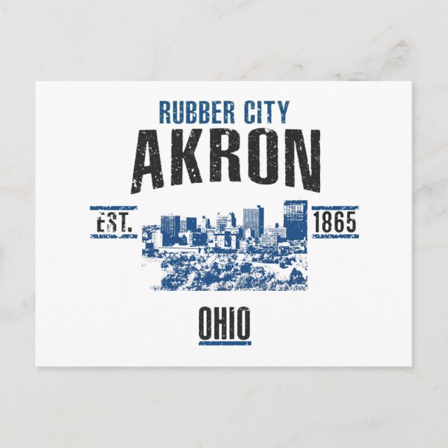 Akron Postcard (Front)