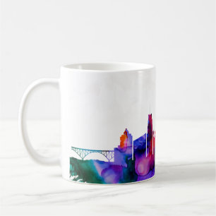 Akron Skyline Coffee Mug
