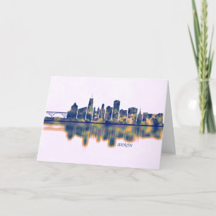 Akron Skyline Holiday Card