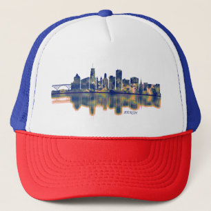 Akron Skyline Trucker Hat