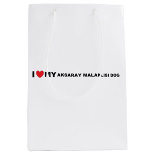 aksaray malaklisi dog love medium gift bag