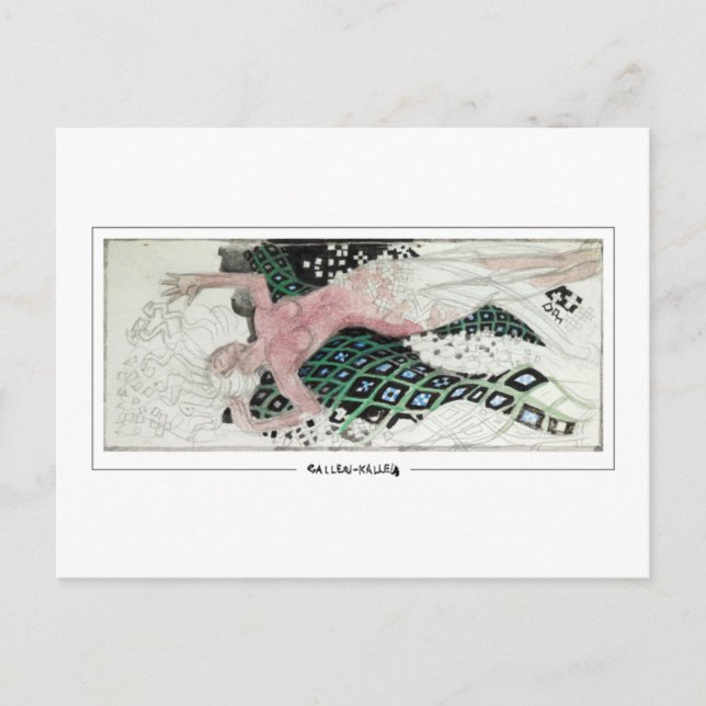 Akseli Gallen-Kallela #177 - Fine Art Postcard (Front)