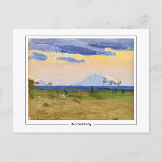 Akseli Gallen-Kallela #304 - Fine Art Postcard (Front)