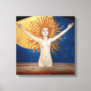 Akseli Gallen-Kallela - Ad Astra Canvas Print