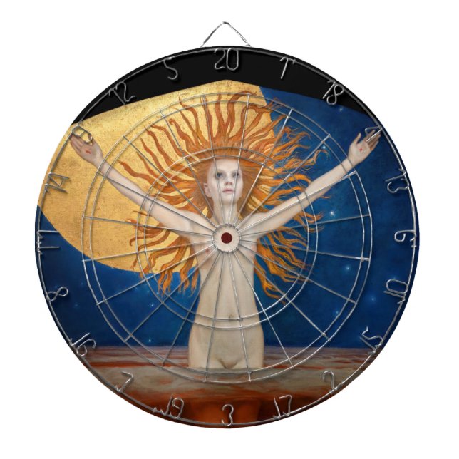 Akseli Gallen-Kallela - Ad Astra Dartboard (Front)