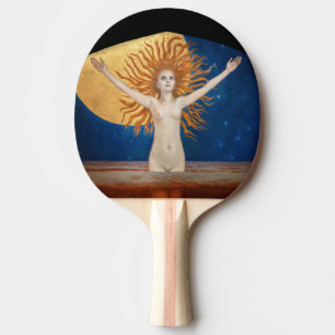 Akseli Gallen-Kallela - Ad Astra Ping Pong Paddle