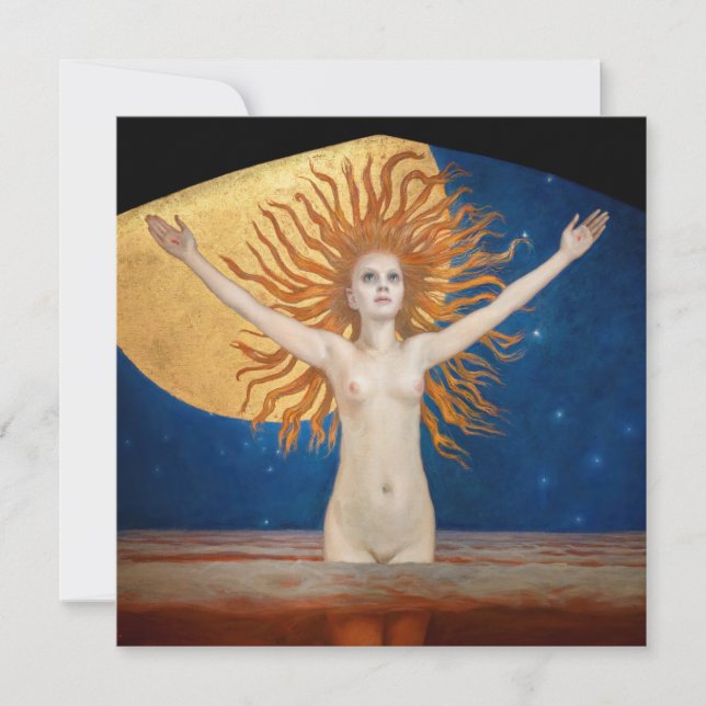 Akseli Gallen-Kallela - Ad Astra Thank You Card (Front)