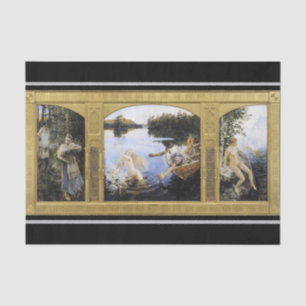 Akseli Gallen-Kallela - Aino Myth Tissue Paper