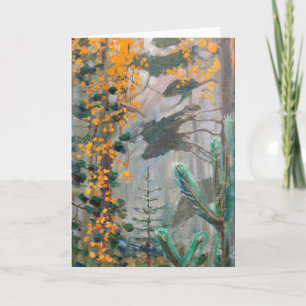 Akseli Gallen-Kallela - Autumn Forest Card