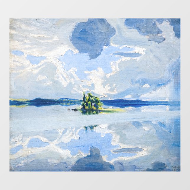 Akseli Gallen-Kallela - Clouds above a Lake (Sheet)