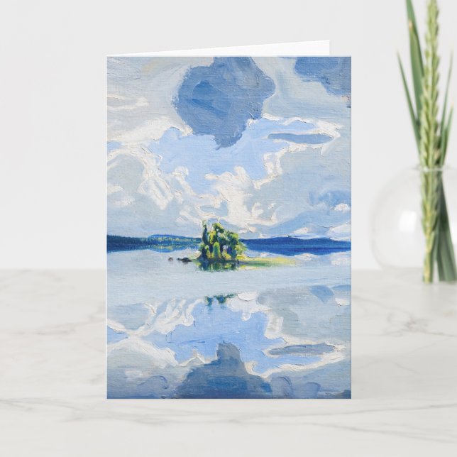 Akseli Gallen-Kallela - Clouds above a Lake Card (Front)