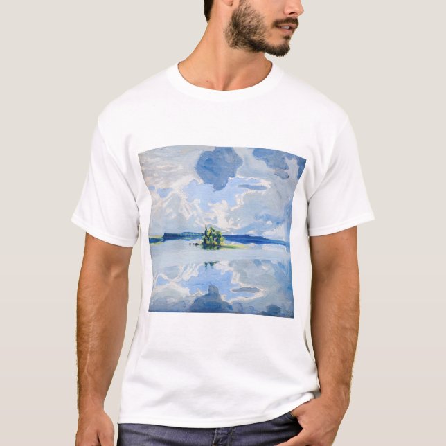 Akseli Gallen-Kallela - Clouds above a Lake T-Shirt (Front)