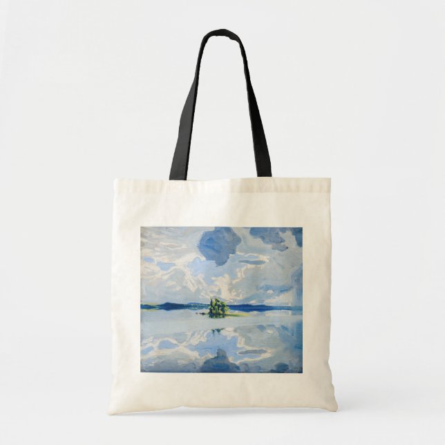 Akseli Gallen-Kallela - Clouds above a Lake Tote Bag (Front)