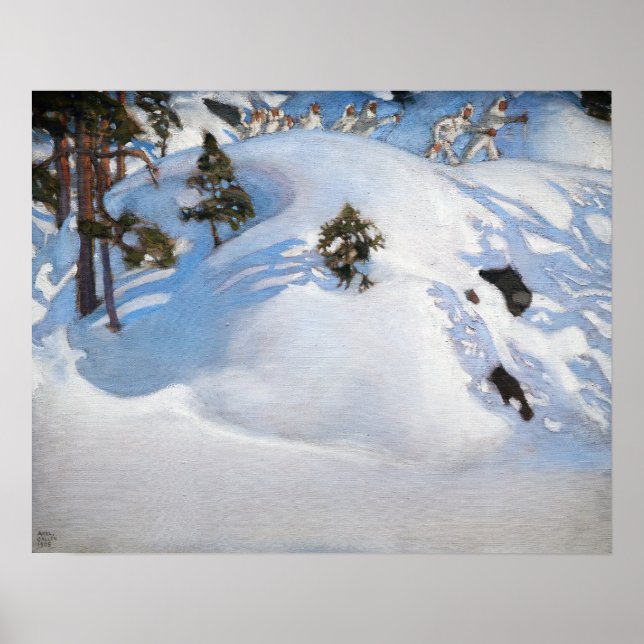 Akseli Gallen-Kallela - February Vision Poster (Front)