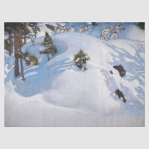 Akseli Gallen-Kallela - February Vision Tissue Paper