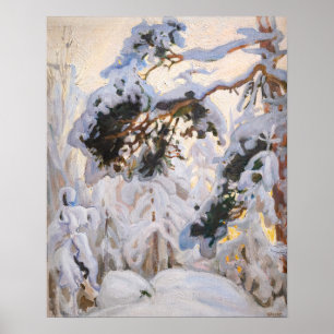 Akseli Gallen-Kallela - Forest in Winter Poster